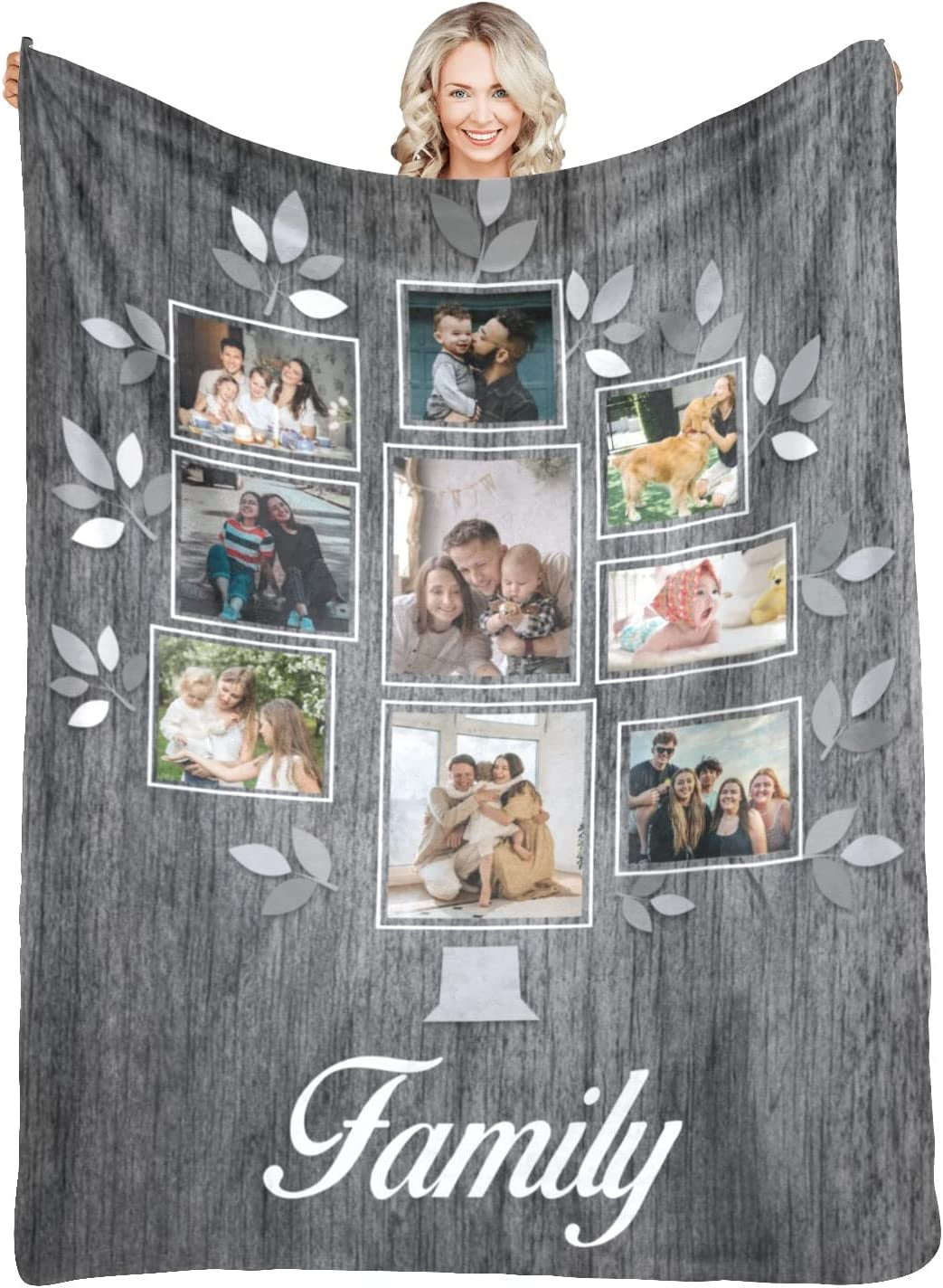 Custom Memorial Blankets with Photo Personalized in Loving Memory Picture Name Date Throws Blanket Sympathy Gifts for Loss of Mom Dad Friends Pet 30 x40 Walmart Business Supplies