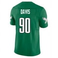 thumbnail image 1 of Custom Mens Jordan Personalized Throwback Stitched Davis Jersey T Shirt, 1 of 2