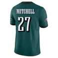 thumbnail image 1 of Custom Mens Quinyon Personalized Throwback Stitched Mitchell Jersey T Shirt, 1 of 2