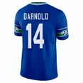 thumbnail image 1 of Custom Mens Sam Personalized Throwback Stitched Darnold Jersey T Shirt, 1 of 2
