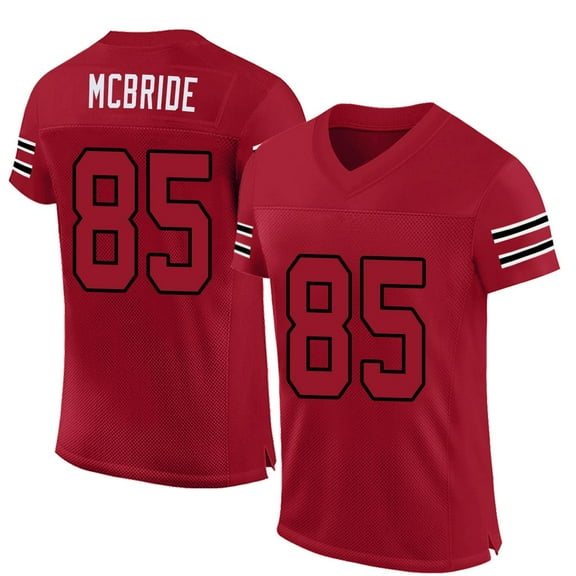 Custom Mens Trey Personalized Throwback Stitched McBride Jersey T Shirt