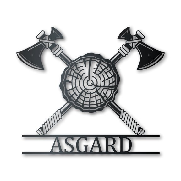 Custom Metal Axe Throwing Wall Art - Custom Metal Sign - 14 Color Options 10