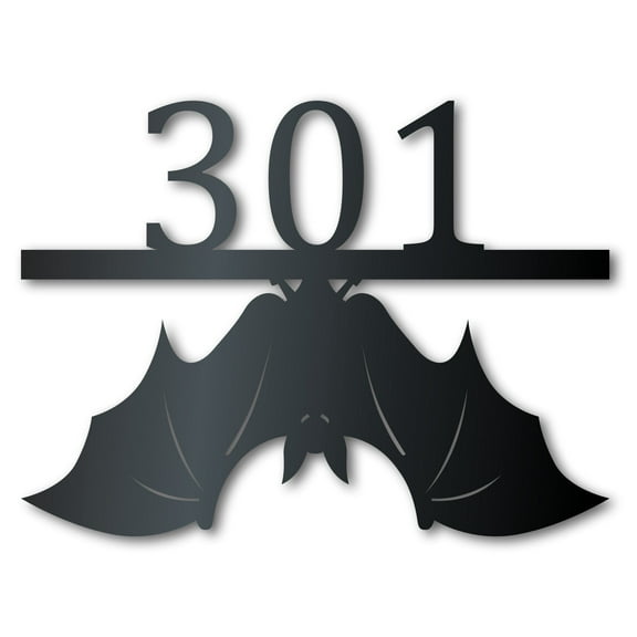 Custom Metal Hanging Bat Wall Art 18