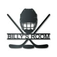 thumbnail image 1 of Custom Metal Hockey Wall Art - Metal Sports Sign - 14 Color Options 12, 1 of 5