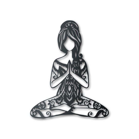 Custom Metal Meditation Wall Art - 14 Color Options 46