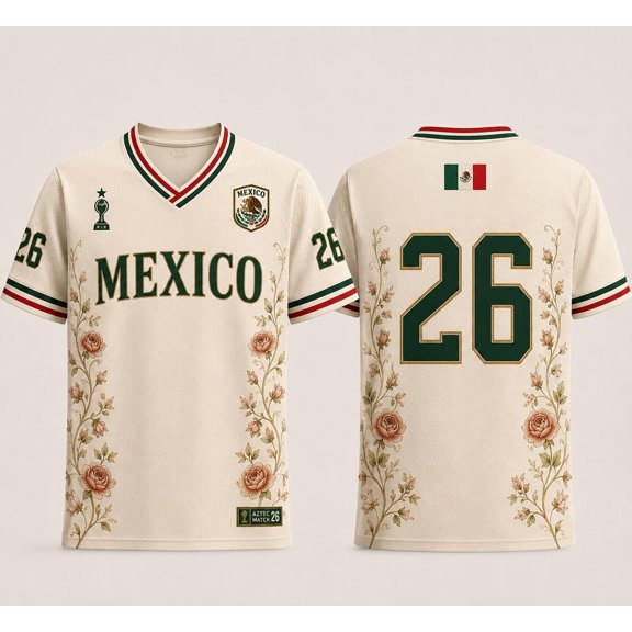 Custom Mexico Soccer Jersey, Mexico Football Sport Fan Jersey, Mexico Fan Gift
