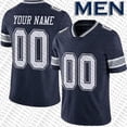 thumbnail image 1 of Custom Micah Parsons CeeDee Lamb Football Jersey Dak Prescott Trevon Diggs DaRon Bland Tony Pollard Deuce Vaughn Rico Dowdle Emmitt Smith Troy Aikman Roger Staubach, 1 of 7