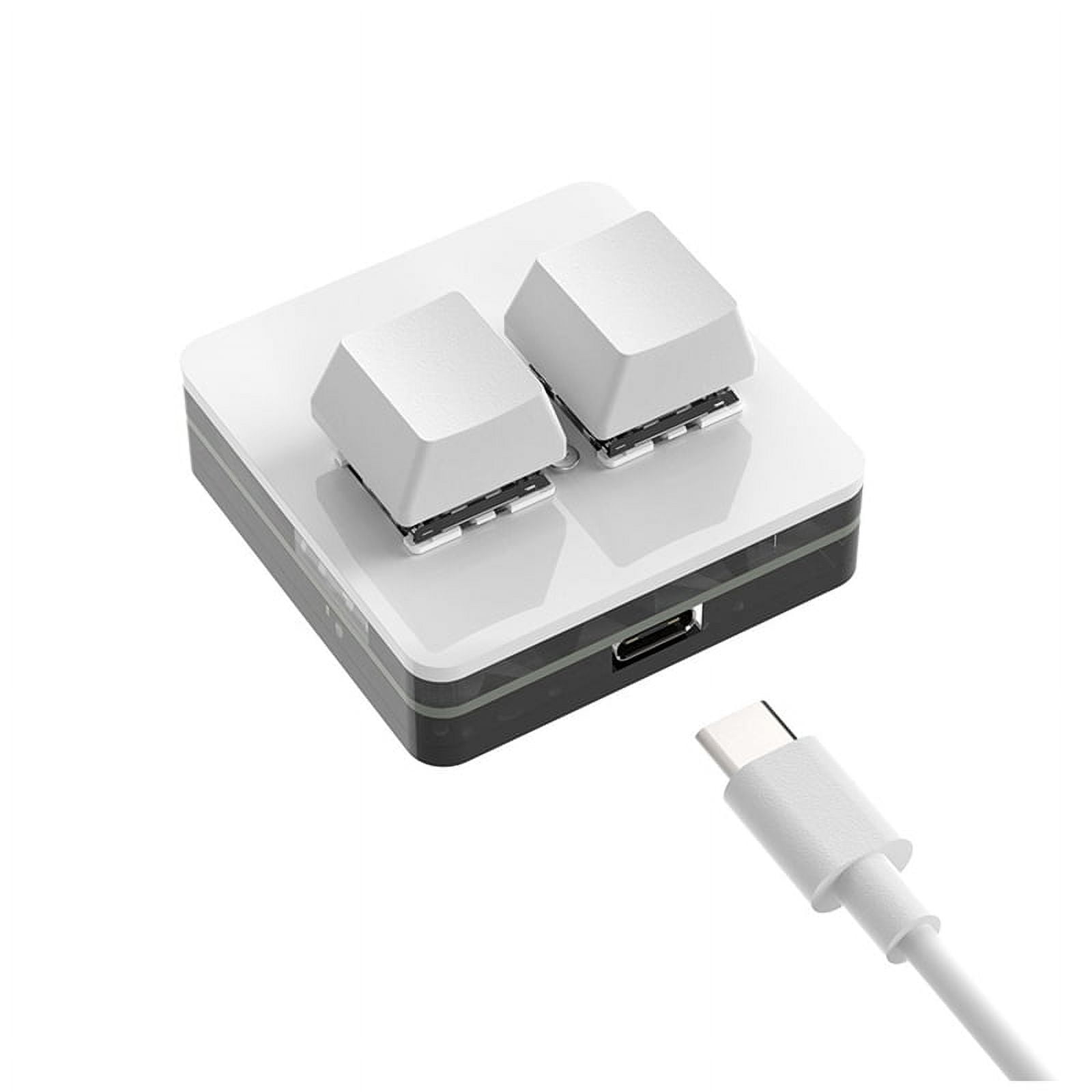 Custom Mini Keyboard Copy Paste 2 Keys RGB Macro OSU Keypad ...