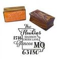 thumbnail image 1 of Custom Missouri State Map Wood Mounted Rubber Stamp Family Address Return Stamp Gift Idea, 1 of 1