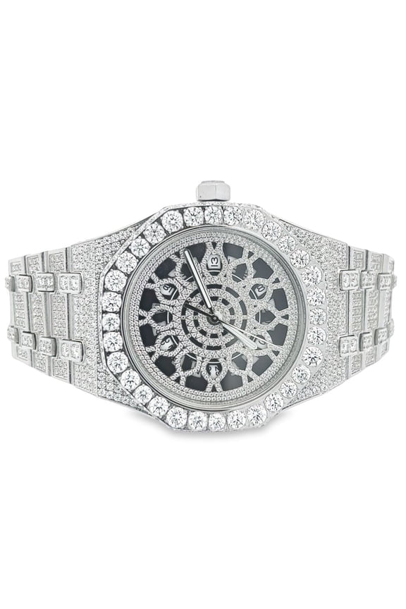 Custom Moissanite VVS Iced Out Watch