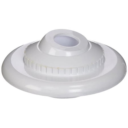 Custom Molded CMP25553300000 0.75 x 1.5 in. Directional Flow Outlet Stream with Extension Flange, White