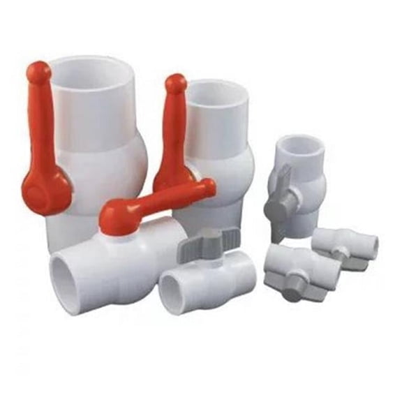 Custom Molded 25800-310-000 3in Socket x Socket Two-Way Ball Valves