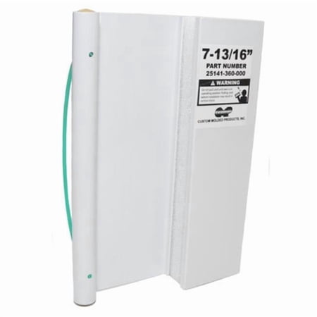 Custom Molded 7.8125 in. Weir Replacement, White