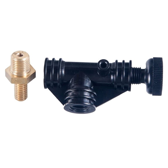 Custom Molded CMP 25357-983-000 Air Relief Tee Valve - Black