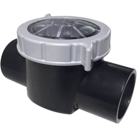 Custom Molded CMP25830200 2in Check Valve CPVC Body - Black