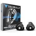 Custom Molded High Fidelity Earplugs for Concerts, Musicians, and Noise
