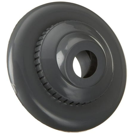 Custom Molded Products  0.75 in. Opening x 1.5 in. Directional Stream with Extension Flange, Dark Gray