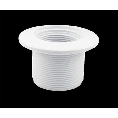 Custom Molded Products  1.5 in. Socket x 1.5 Fip x 2 in. Mip Gunite Pool I & O Fitting, White