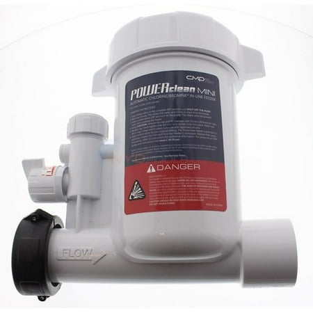 Custom Molded Products CMP25280200000 9.5 x 8.75 in. Powerclean Mini In-line Chlorinator