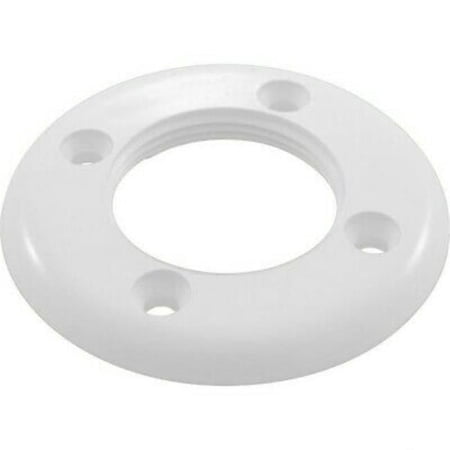 Custom Molded Products CMP25546000000 Vinyl Pool Threaded Face Plate, White