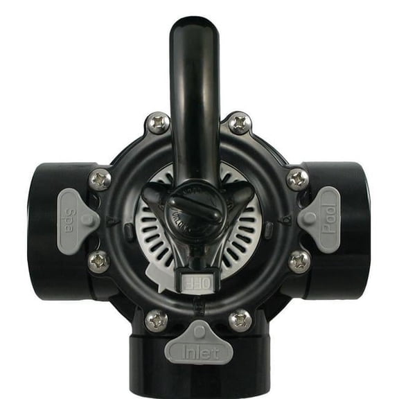 Custom Molded Products CMP25913204000 2 x 2.5 in. 3-Way Diverter Valve