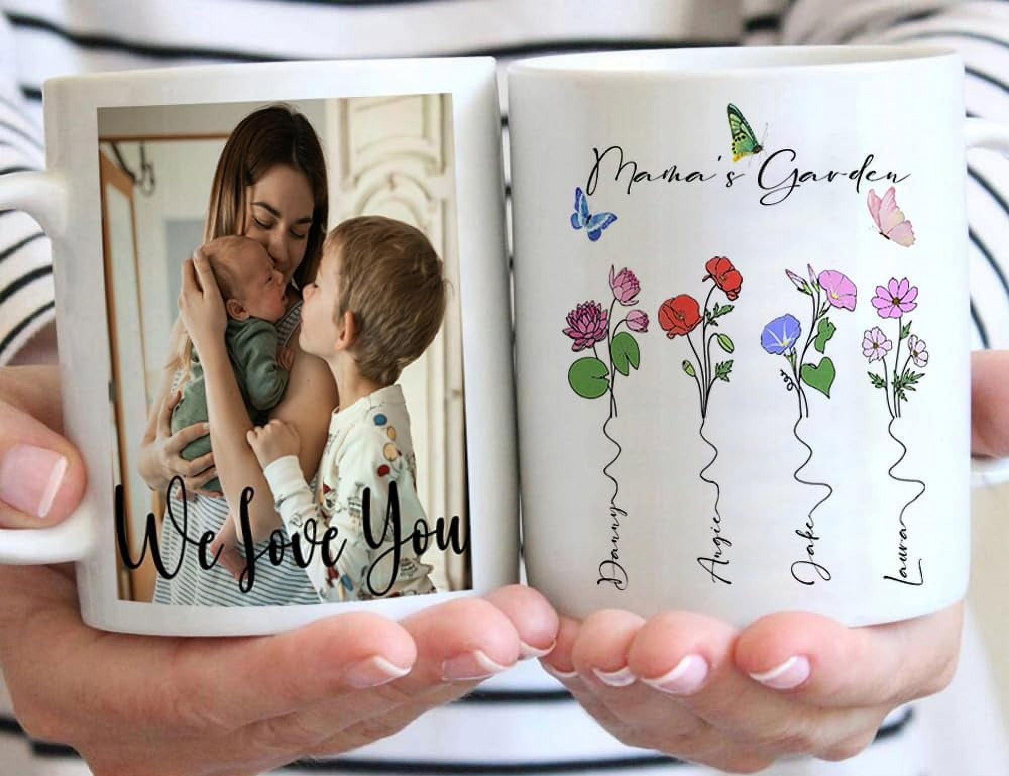 Custom Mothers Day Gifts For Mom, Personalized Mom Coffee Mug You Hold ...