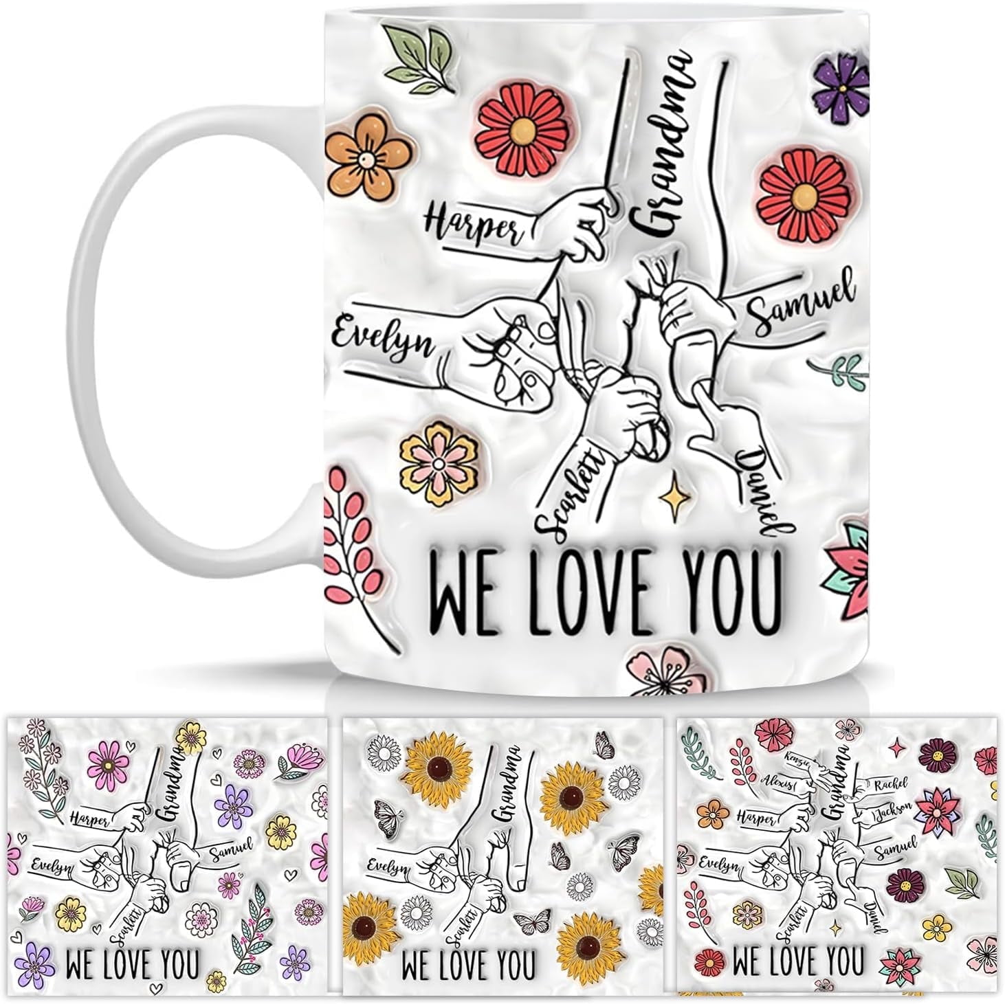 Custom Mothers Day Gifts For Mom, Personalized Mom Coffee Mug You Hold ...