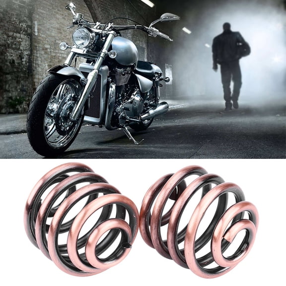Custom Motorcycle Accessories Steel Durable Shaped Motorcycle Seat Spring Pair Bobber Chopper Application