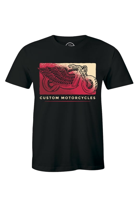 Custom Motorcycle Garage - Old School Race Gift Men's T-Shirt