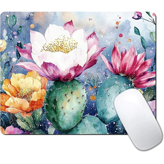 Custom Mouse Pad with Non-Slip Rubber, Small Square Design for Wireless ...