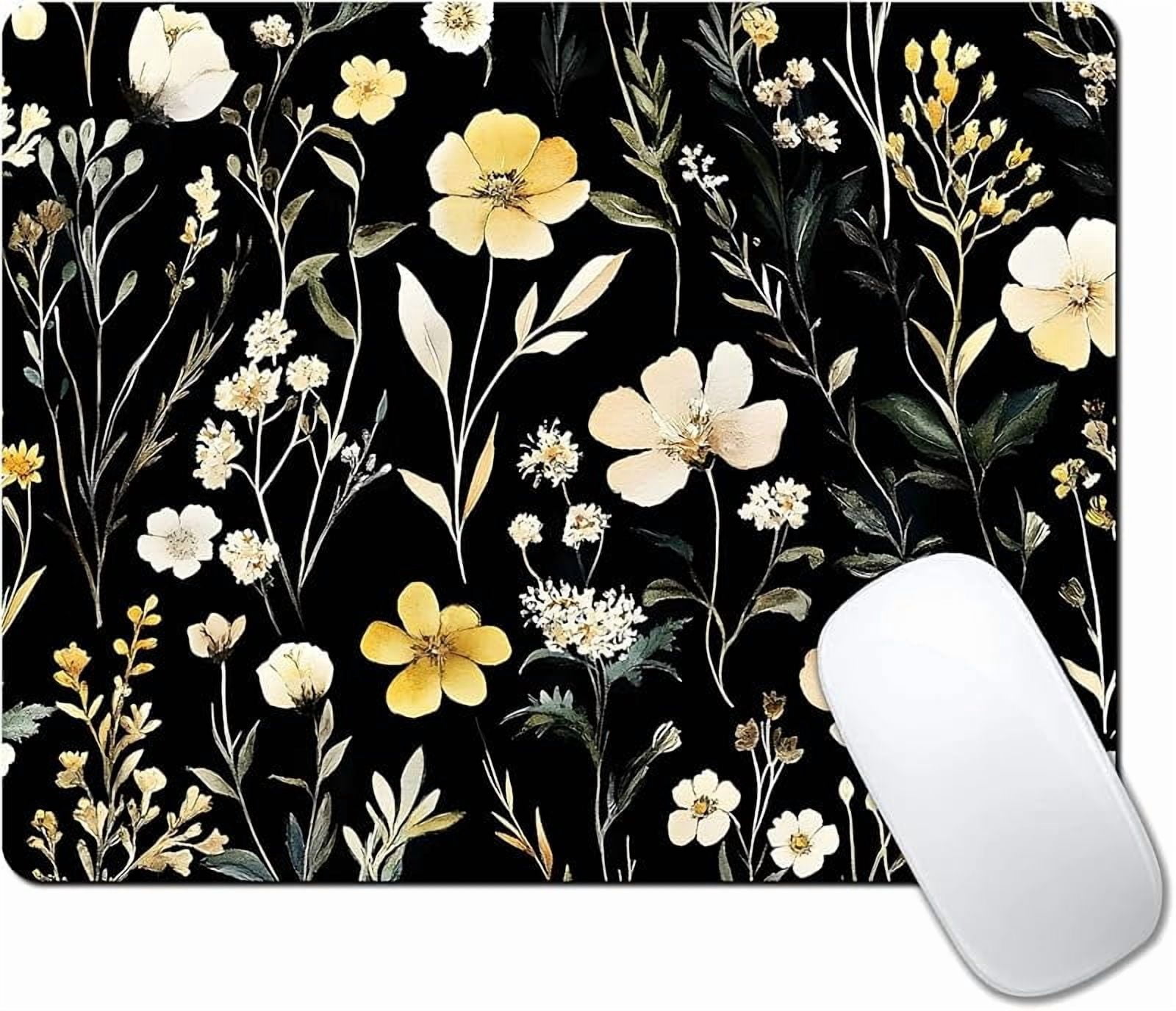 Custom Mouse Pad with Non-Slip Rubber, Small Square Design for Wireless ...
