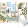 thumbnail image 1 of Custom Mouse Pad with Non-Slip Rubber, Small Square Design for Wireless Laptop & Computer Mouse Pads for Desk, 9.5 x 7.9 inch Smooth Surface for Gaming & Office, 1 of 10