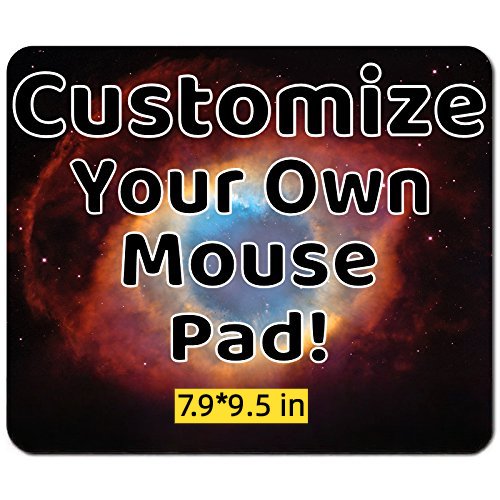 Custom Mouse Pad, Personalized Mouse Mat with Custom Photo, Text or Art Design, Customizable Desk Mousepad for Gaming & Office Use, Comes with Colorful Gift Bag