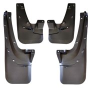 Custom MudFlap For Toyota 4Runner 2003-2009, Front Rear Fender Protector, No Drilling Splash Guards Mud Guards 4pc Tire Protector-black