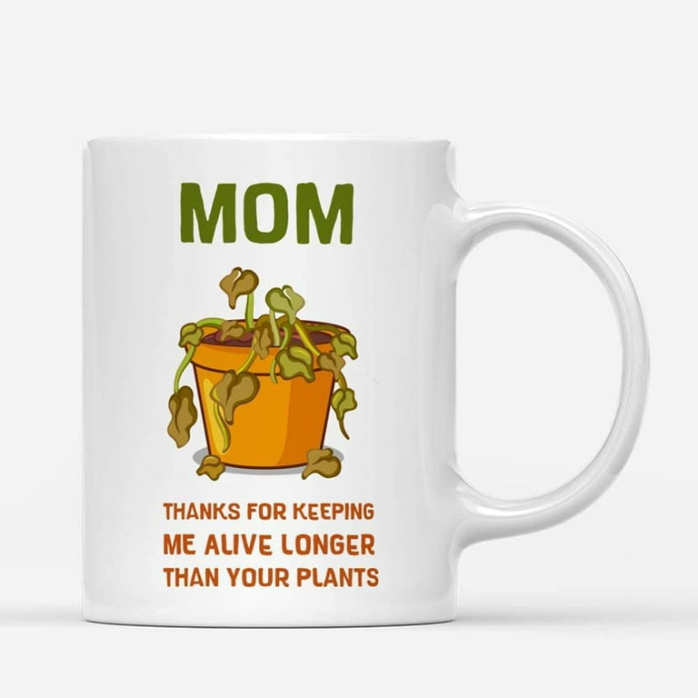 Custom New Mom Coffee Mug - 11oz Blue