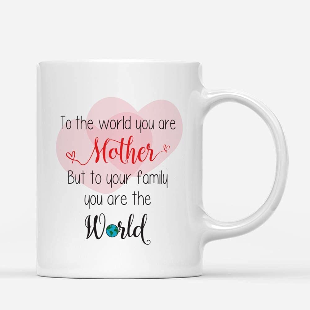 Mom, The Heart of the Family 11oz Coffee Mug