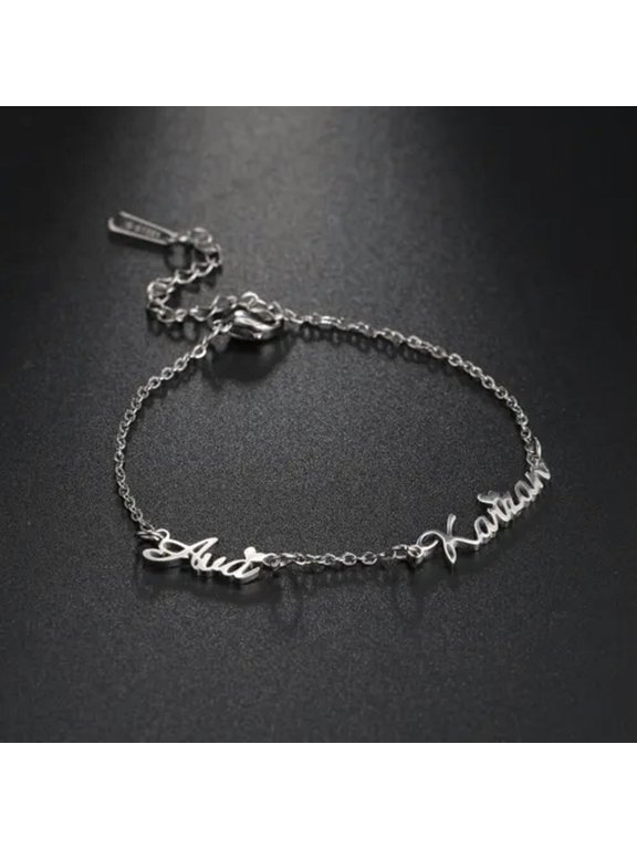 Custom Multiple Name Bracelet Gold Bracelet For Women Family Gift Jewelry