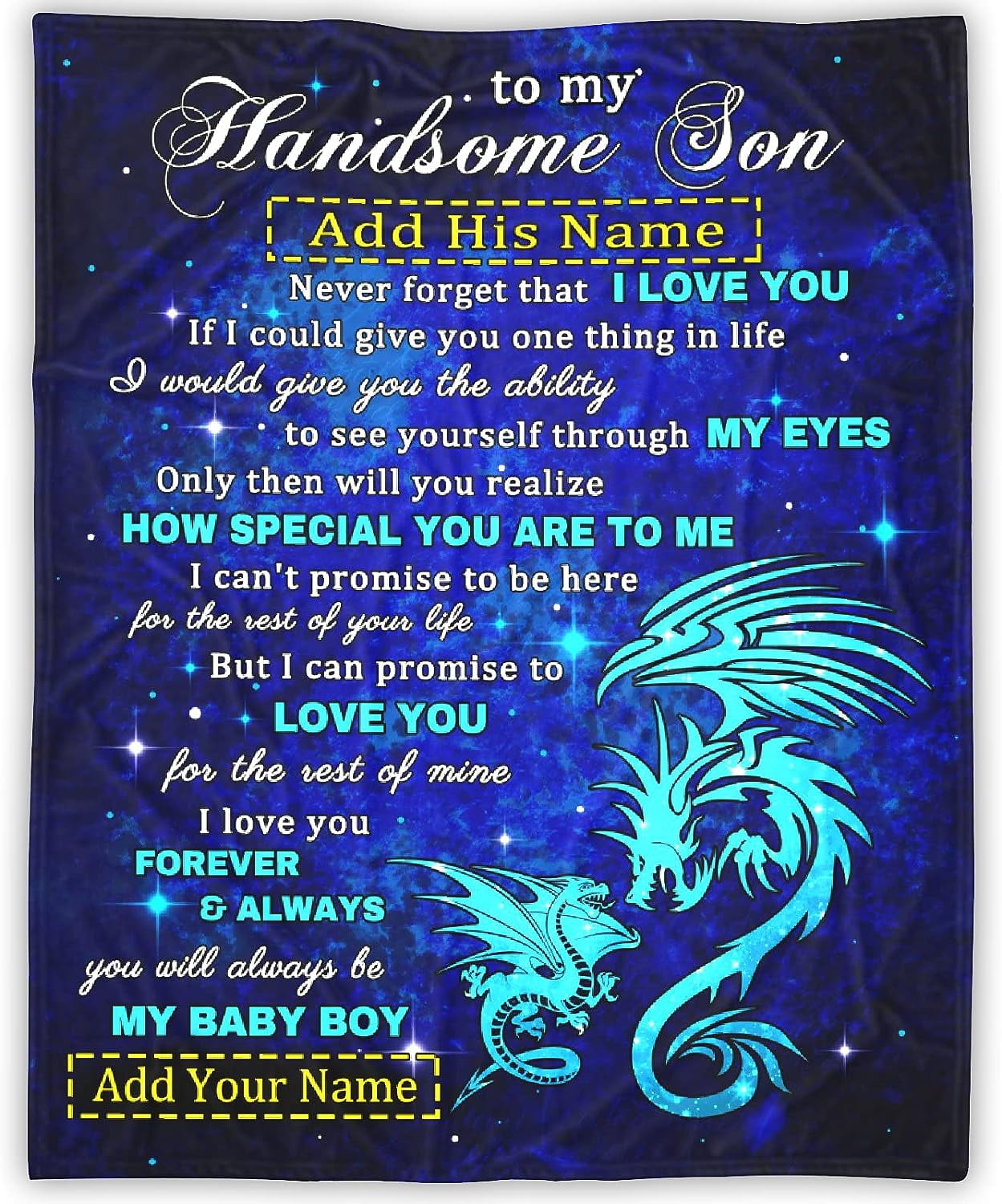 Custom to My Daughter Blanket from Mom Dad Personalized Gift for Girl