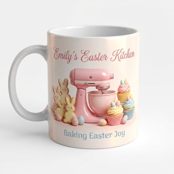 Custom Name Baking Mug Personalized Baker Gift Christian Mug for Baker Jesus Baking Mug Ba