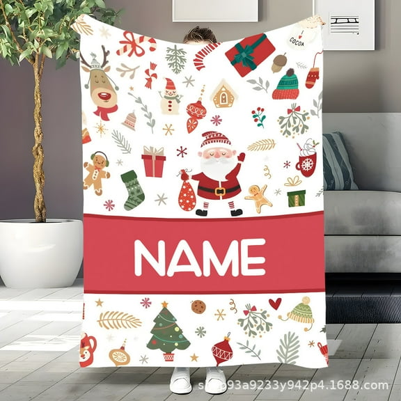 Custom Name Blankets for Children - Birthday, Christmas Delight