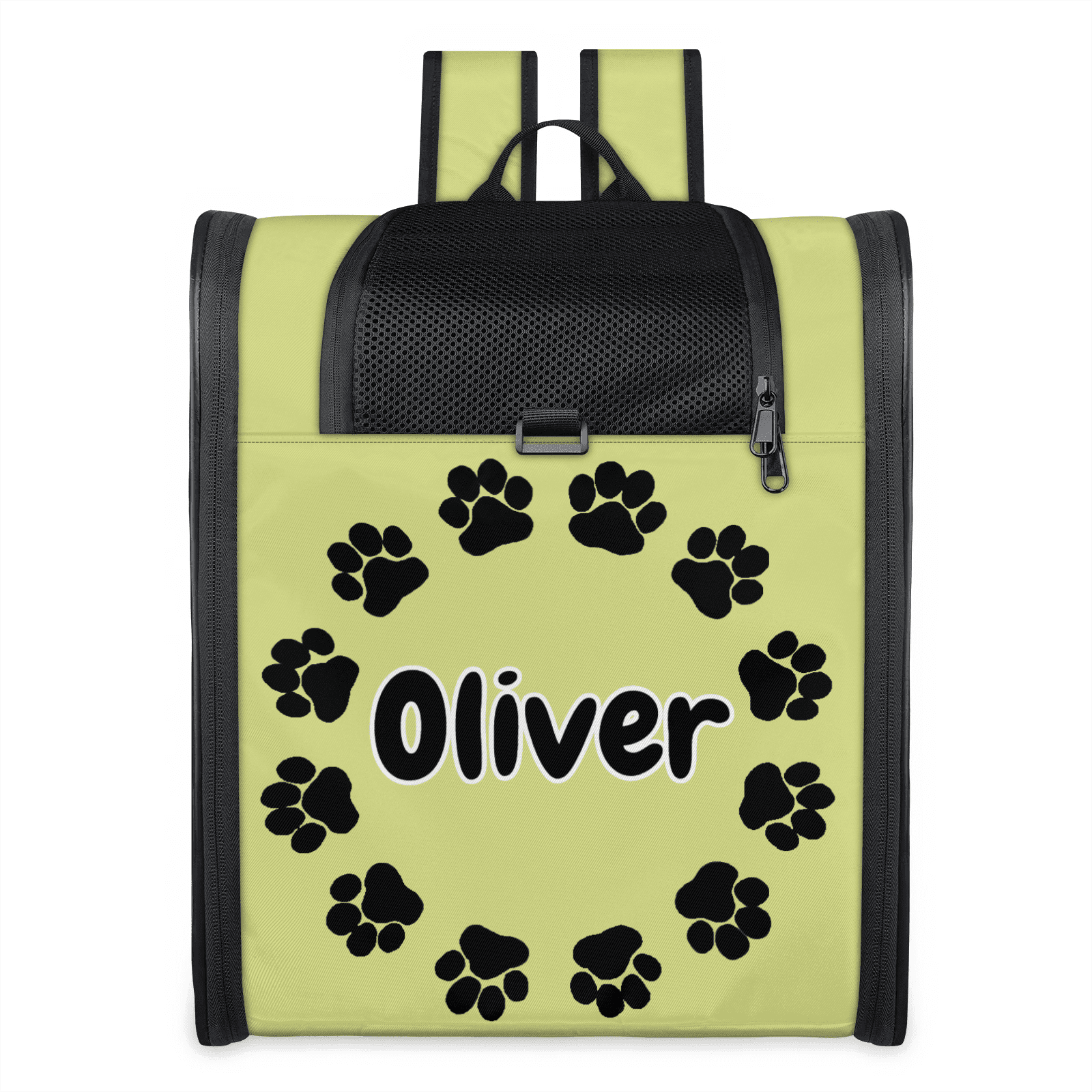 Custom Name Cat Carrier Backpack,Peresonalized Pet Backpack for Small Dogs & Cats Under 13lbs,Ventilated Pet Backpack Bag for Camping Biking Hiking Travel