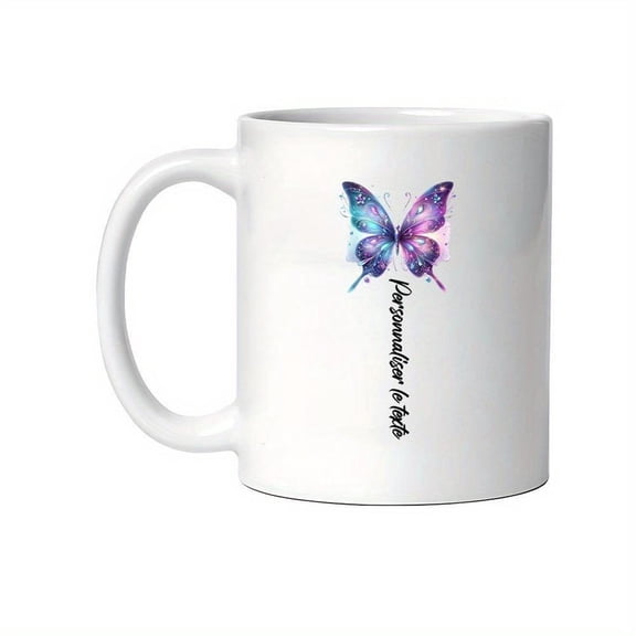 Custom Name Ceramic Mug with Flower Design Personalized Mother Grandmother Teacher Aunt Sister Wife Washable Reusable Birthdays Mother S Day Back to S