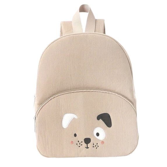 Custom Name Corduroy Backpacks, Personalized Embroidery Name Bag | Customized Cotten Name Backpack for Boys Girls, Unique Christmas Birthday Gifts for Daughter & Son