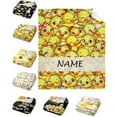 thumbnail image 1 of Custom Name Ducks Adult Duck Blanket Kids Funny Blanket Suitable for Bedroom Living Room Bed Sofa Crib Couch Chair Outdoor All Season Items That Yellow Duck Lovers Will Love 40"x30"for Pets, 1 of 6