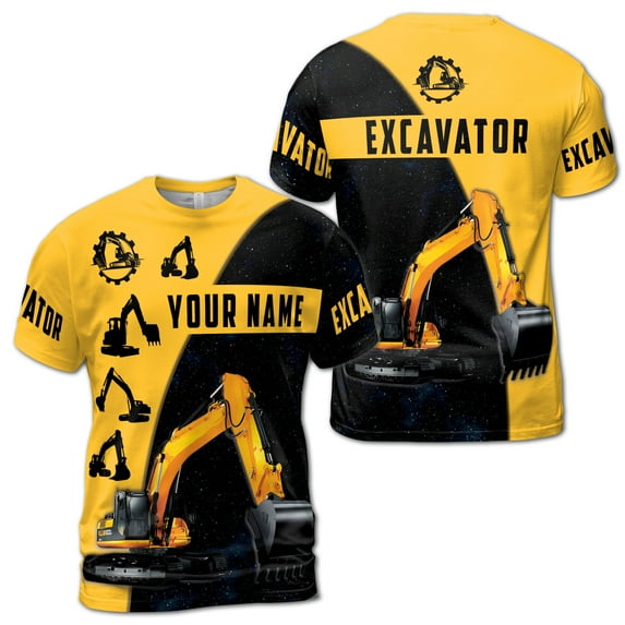 Custom Name Excalitor Working Men's T-shirt S-5XL