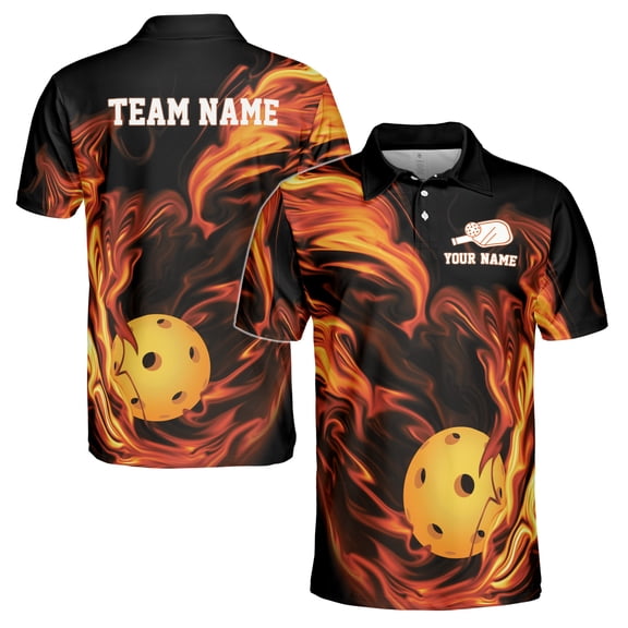 Custom Name Golfer Argyle Pattern Love Playing Golf Men's Polo S-5XL