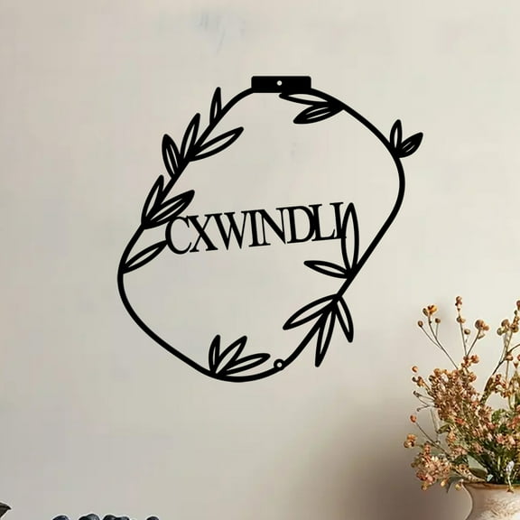 Custom Name Metal Wall Sign, Wedding Gift, Large Metal Wall Art, Custom Wedding Decor, Aniversary Gifts for parent, Metal Wall