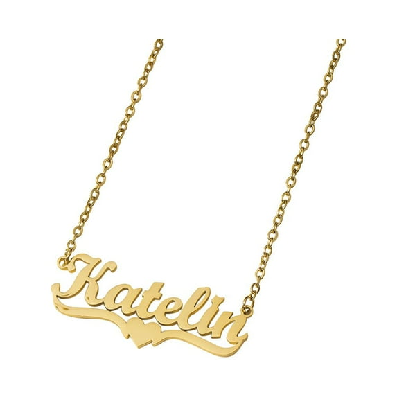 Custom Name Necklace Personalized Customized Jewelry Gift for Women Gold ,Silver and Rose Gold