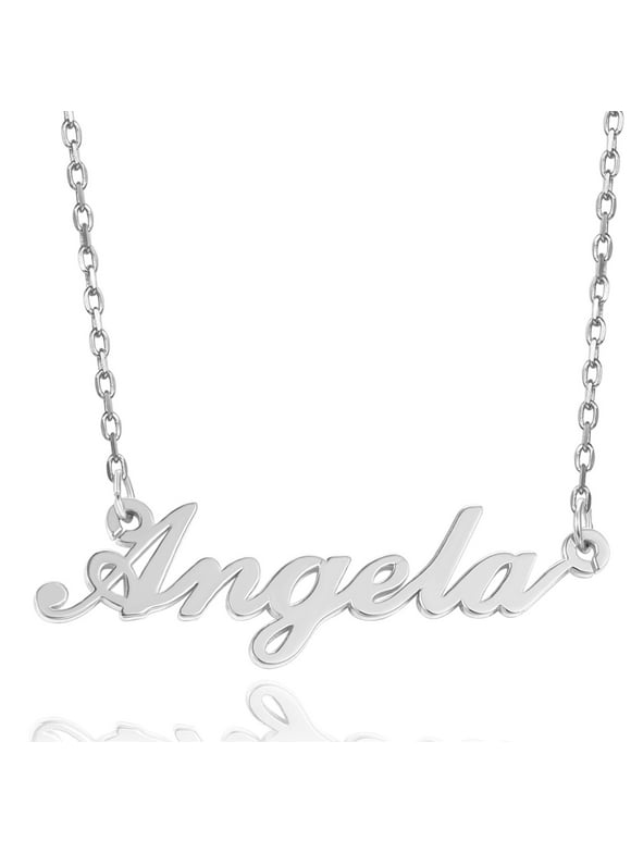 Custom Name Necklace Personalized Customized Jewelry Gift for Women Gold ,Silver and Rose Gold