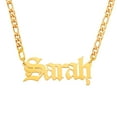 thumbnail image 1 of Custom Name Necklace Personalized Initial Necklaces,Gold, 1 of 4